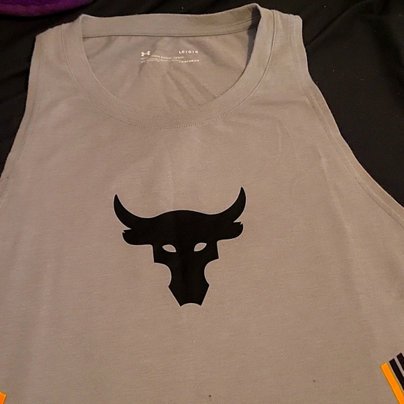 Under Armour fitted heatgear size large grey yellow black - Picture 3 of 8